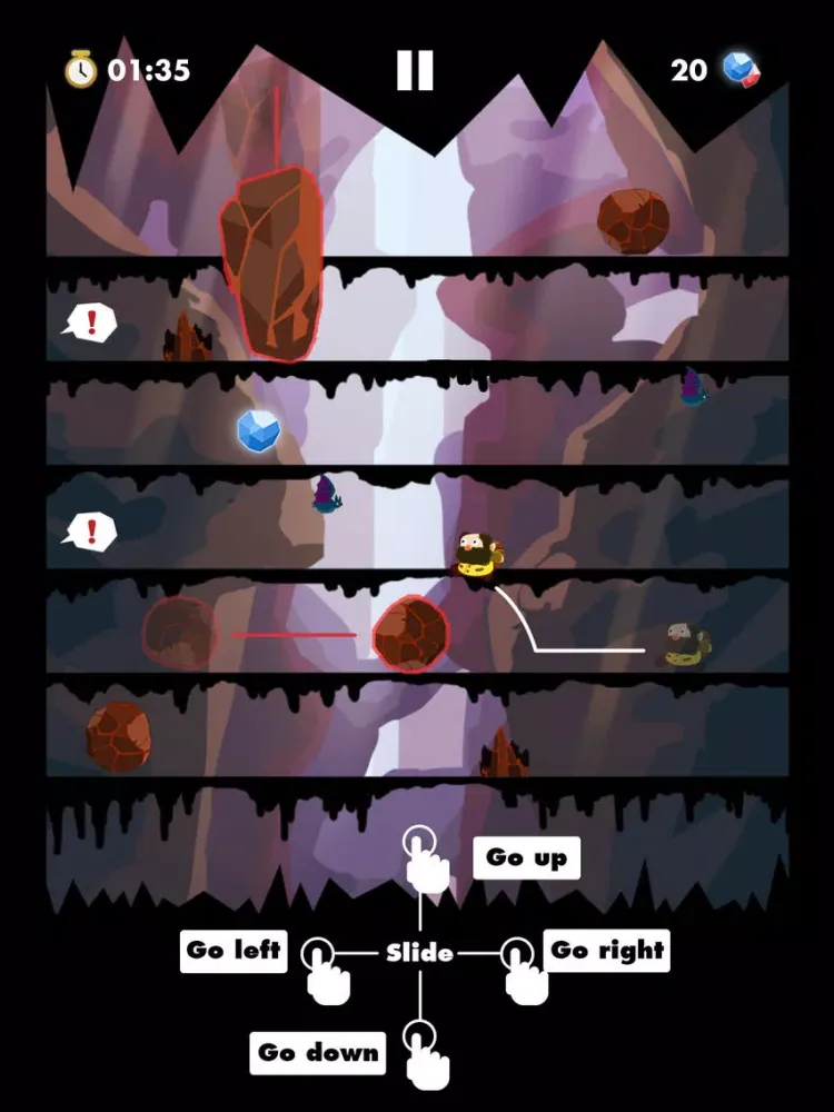 Zrzuty ekranu Jumping Jumping - Obstacle Rush iPad 