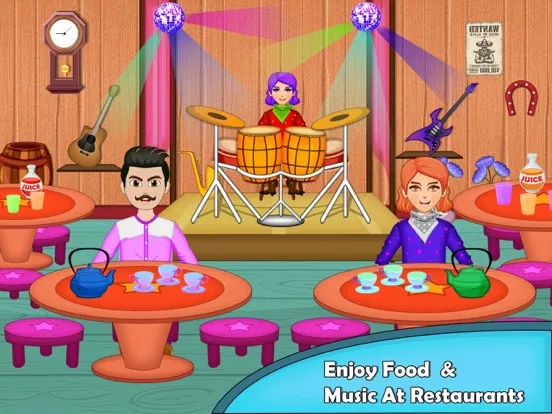 Pretend Play West Town Life iPad  স্ক্রিনশট