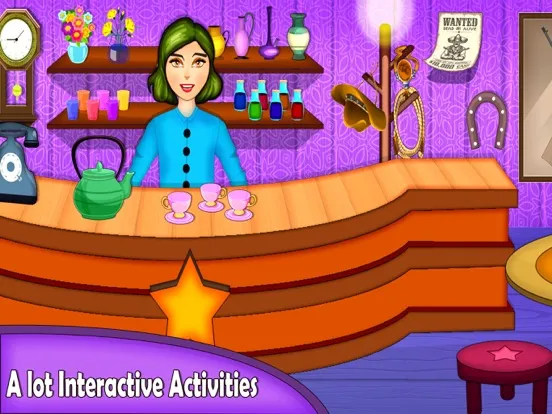 Pretend Play West Town Life iPad  স্ক্রিনশট