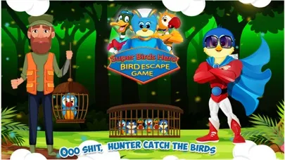 Superhero Bird VS Hunter スクリーンショット