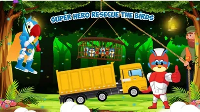 Superhero Bird VS Hunter スクリーンショット