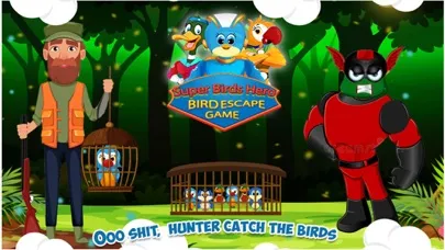 Superhero Bird VS Hunter スクリーンショット