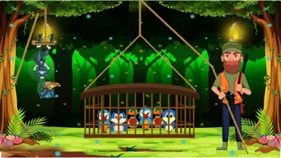 Superhero Bird VS Hunter スクリーンショット