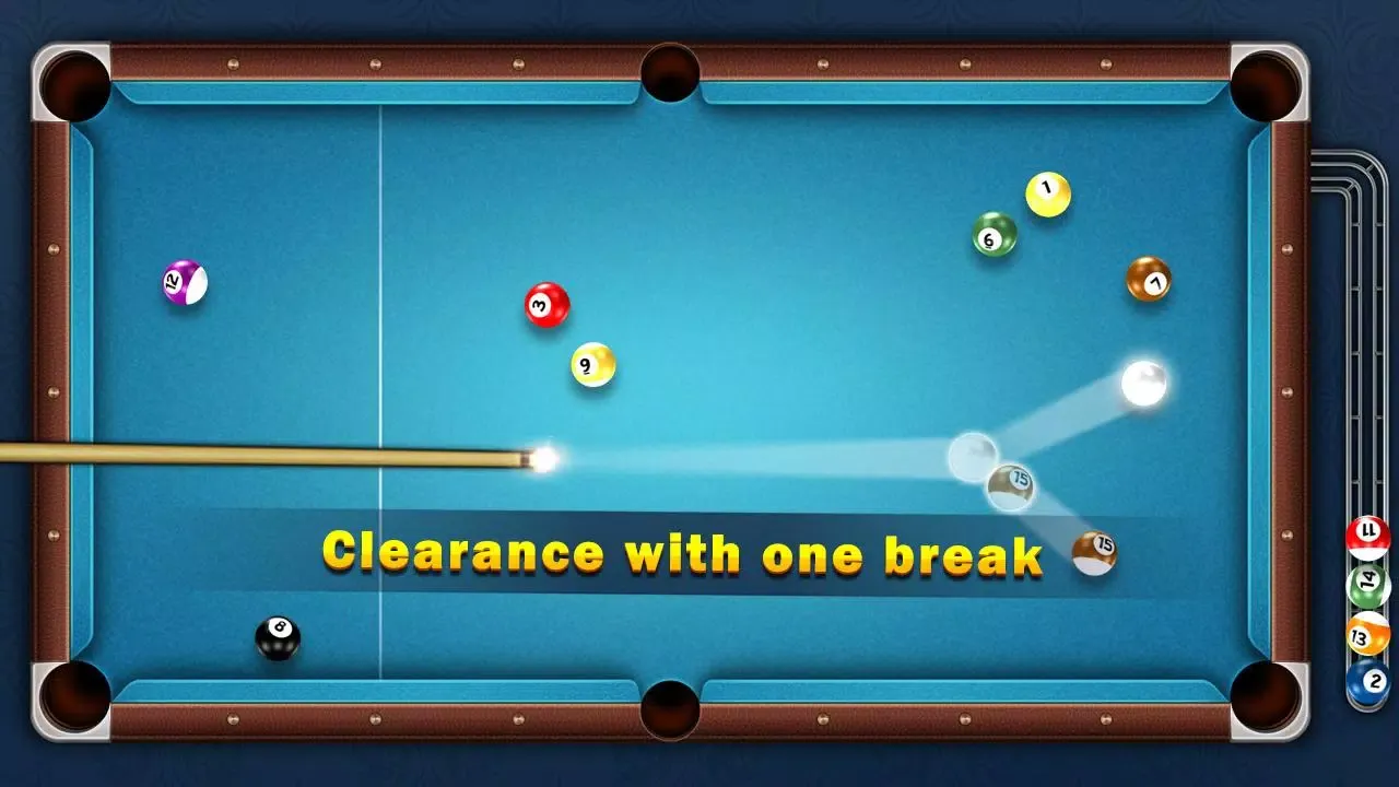 Captures d'écran de Billiards Master