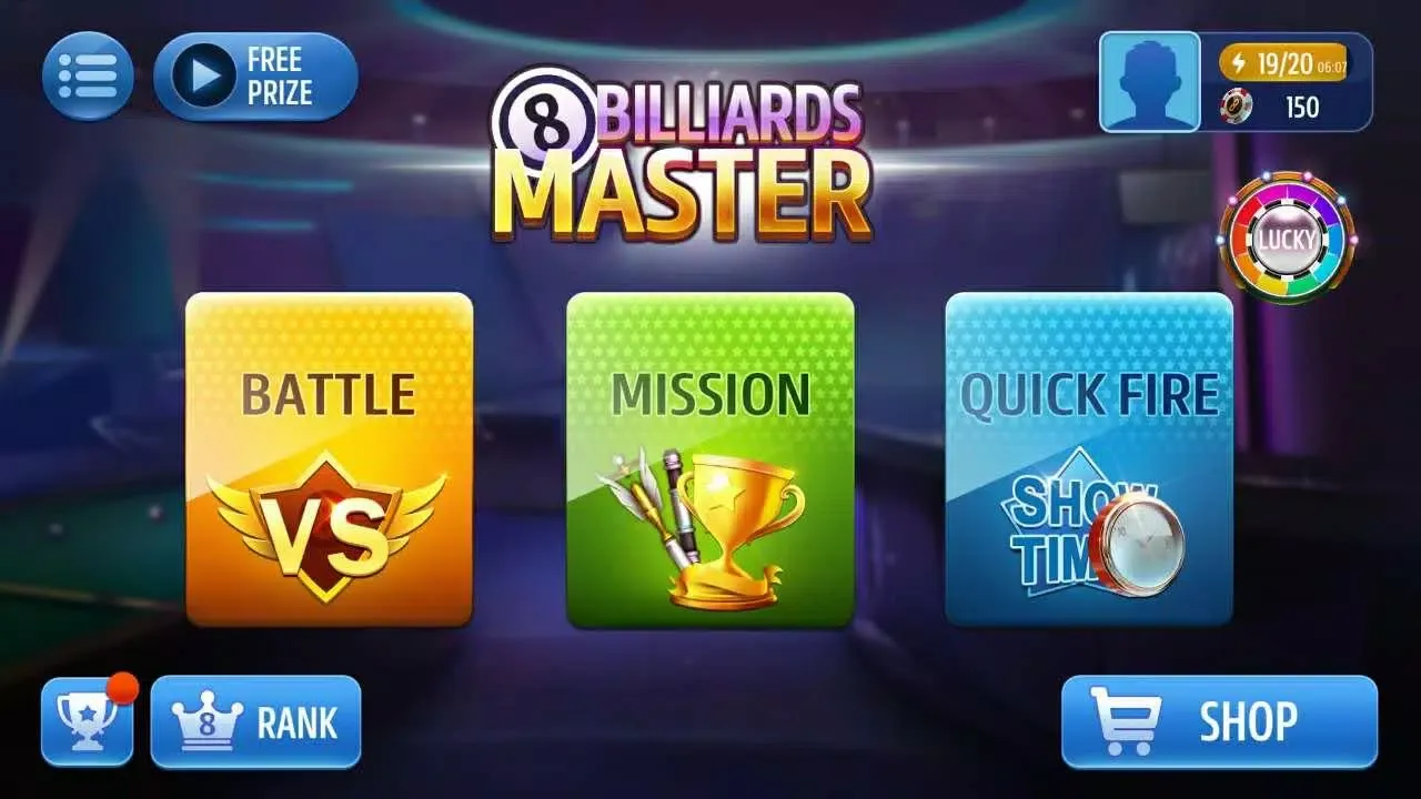 Captures d'écran de Billiards Master