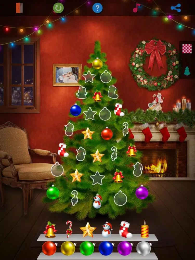 صور Christmas Tree - Match It Game iPad 