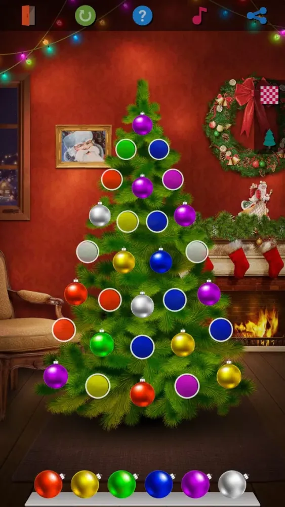 صور Christmas Tree - Match It Game