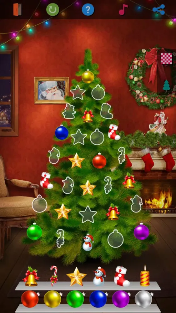 صور Christmas Tree - Match It Game