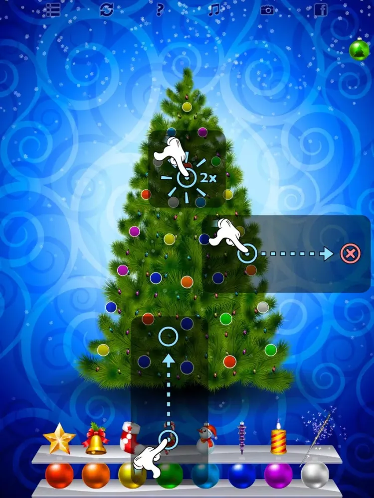 Screenshot di Xmas Tree HD Free iPad 