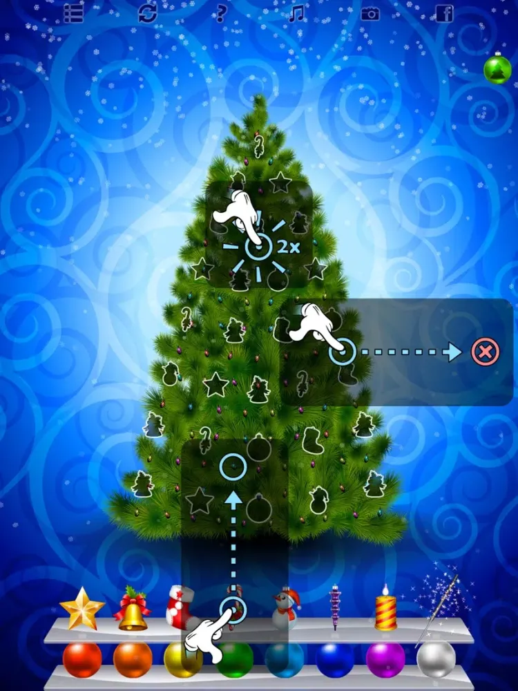 Screenshot di Xmas Tree HD Free iPad 