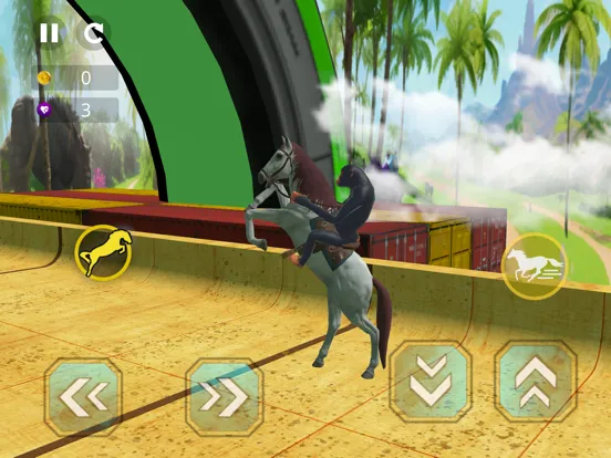 Capturas de pantalla de Stars Horse Stunts Horse Games iPad 
