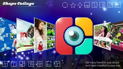Art Photo Studio- Shape Collage - Magazine Photo Effects スクリーンショット