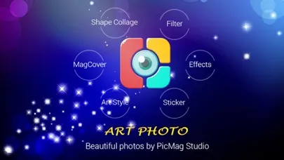Art Photo Studio- Shape Collage - Magazine Photo Effects スクリーンショット