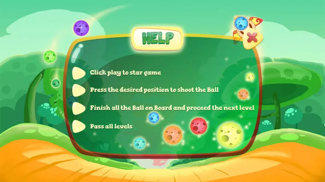ภาพหน้าจอของ BALL SHOOTER FREE