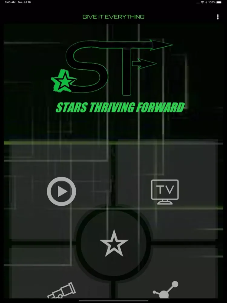 STARS THRIVING FORWARD iPad  Ekran Görüntüleri