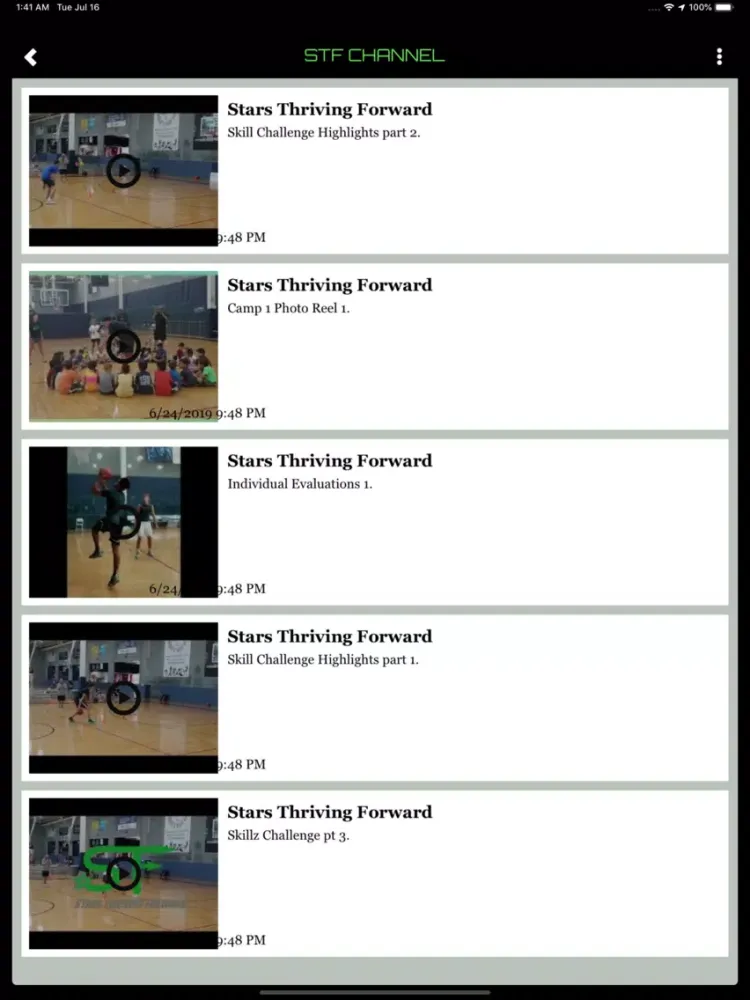 STARS THRIVING FORWARD iPad  Ekran Görüntüleri