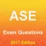 ASE Exam Questions 2017 Edition