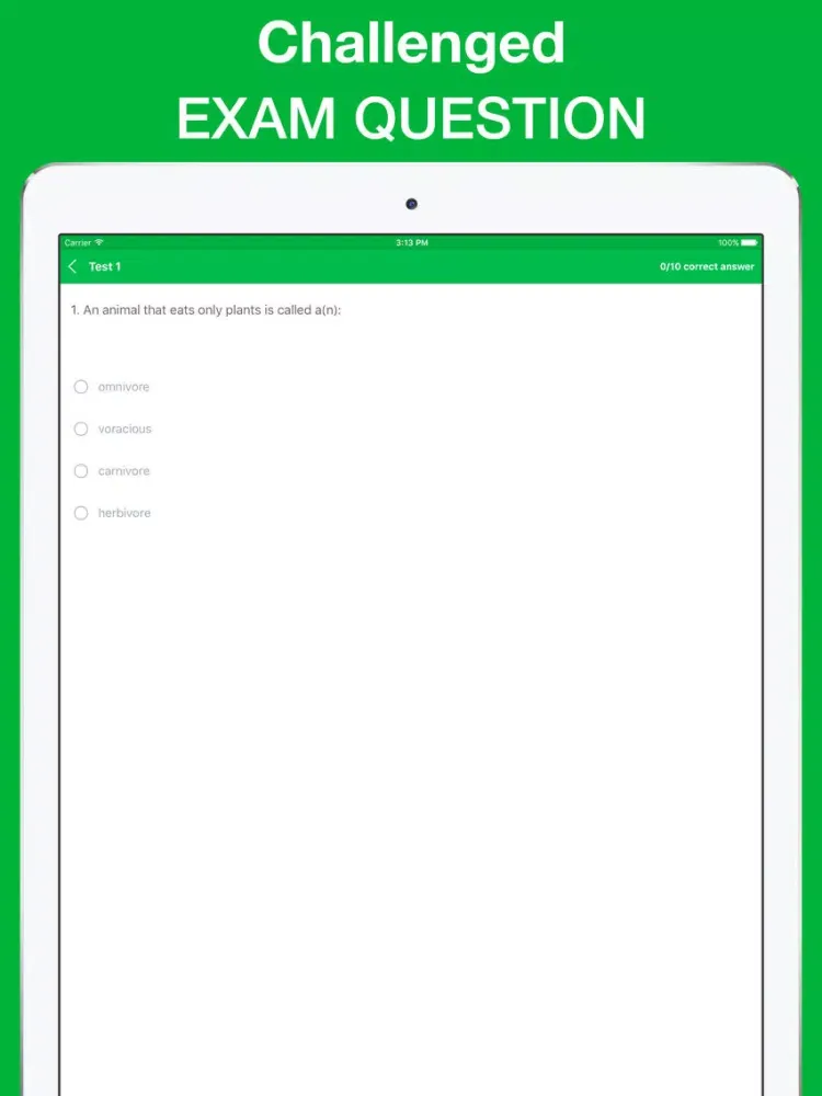 Capturas de tela do ASVAB Exam Questions 2017 Edition iPad 