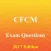 CFCM Exam Questions 2017 Edition