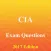 CIA Exam Questions 2017 Edition