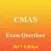 CMAS Exam Questions 2017 Edition