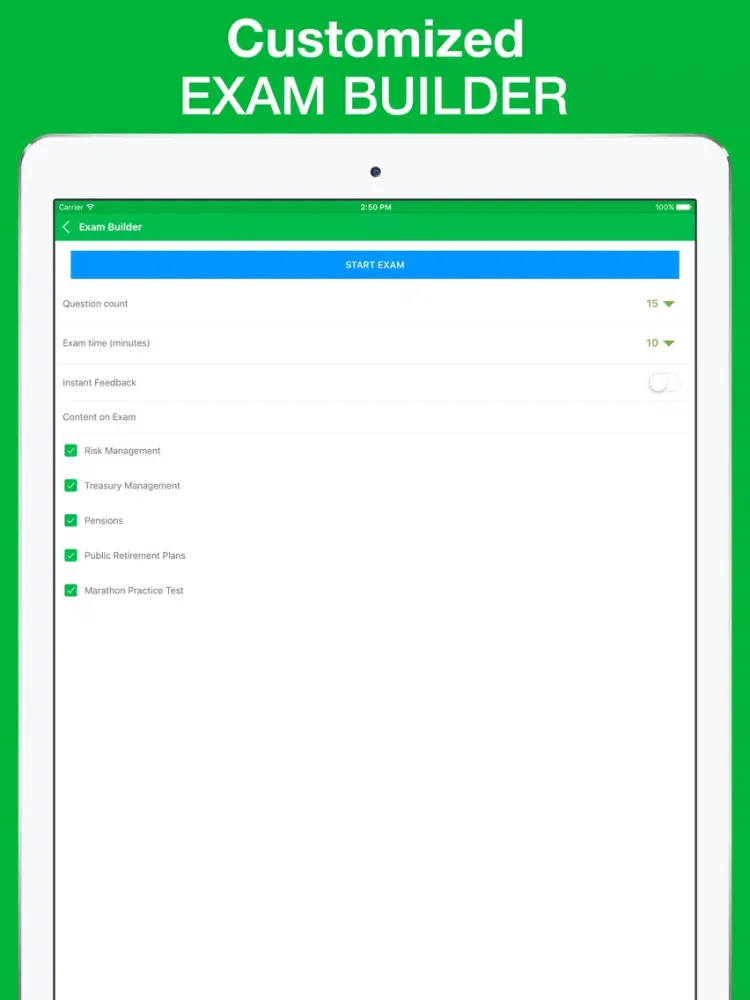 CPFO Exam Questions 2017 Edition iPad  Screenshots