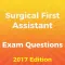 Surgical First Assistant Exam 2017 Edition