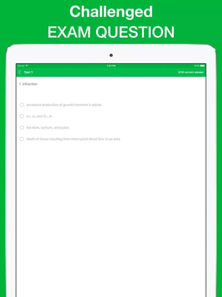 Ảnh chụp màn hình của Surgical First Assistant Exam 2017 Edition iPad 