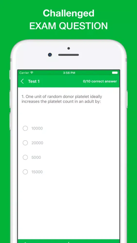 Hematology Exam Questions 2017 Edition Screenshots
