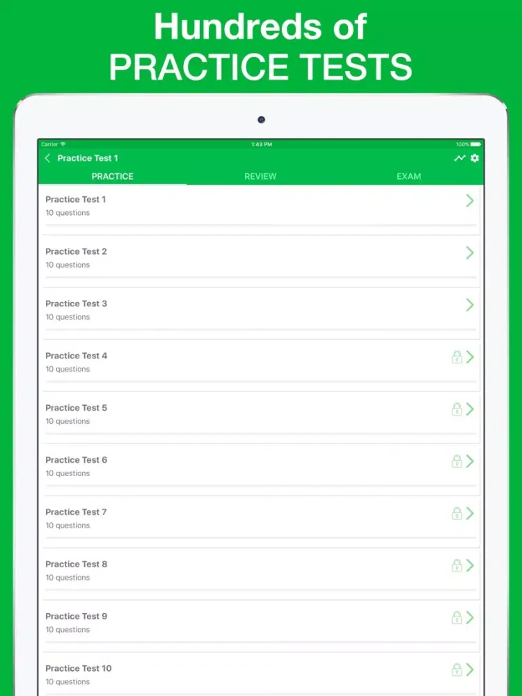 Neurology Exam Questions 2017 Edition iPad  স্ক্রিনশট