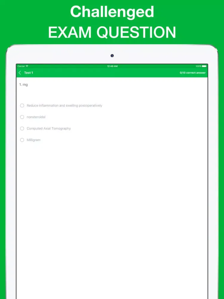 PTCE Surgical Pharmacology 2017 iPad  سکرین شاٹس