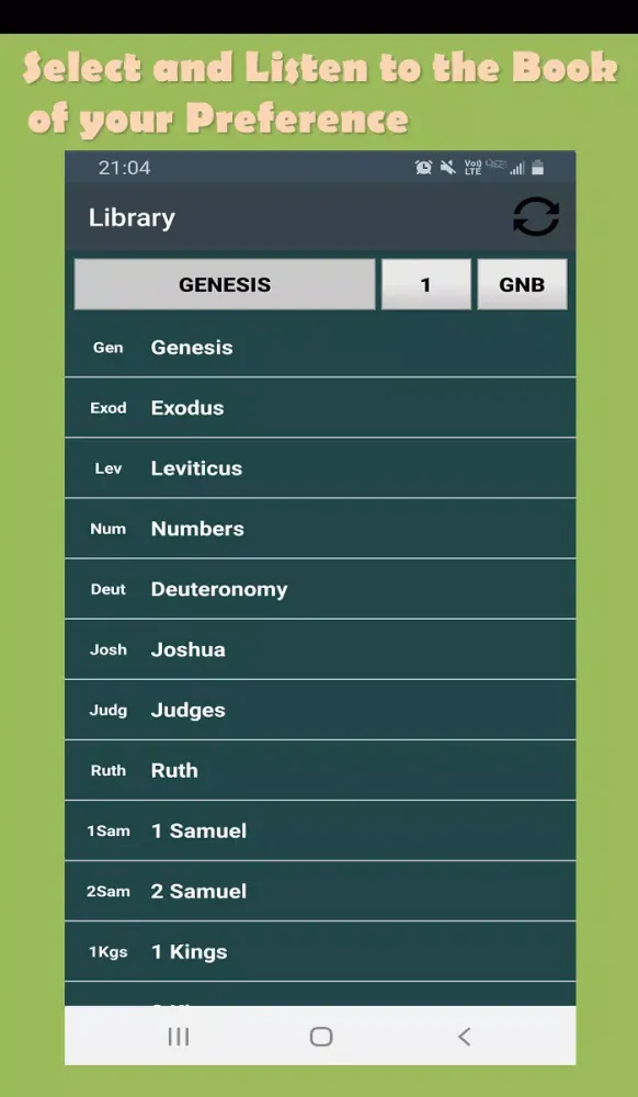 Good News Bible (GNB) Screenshots