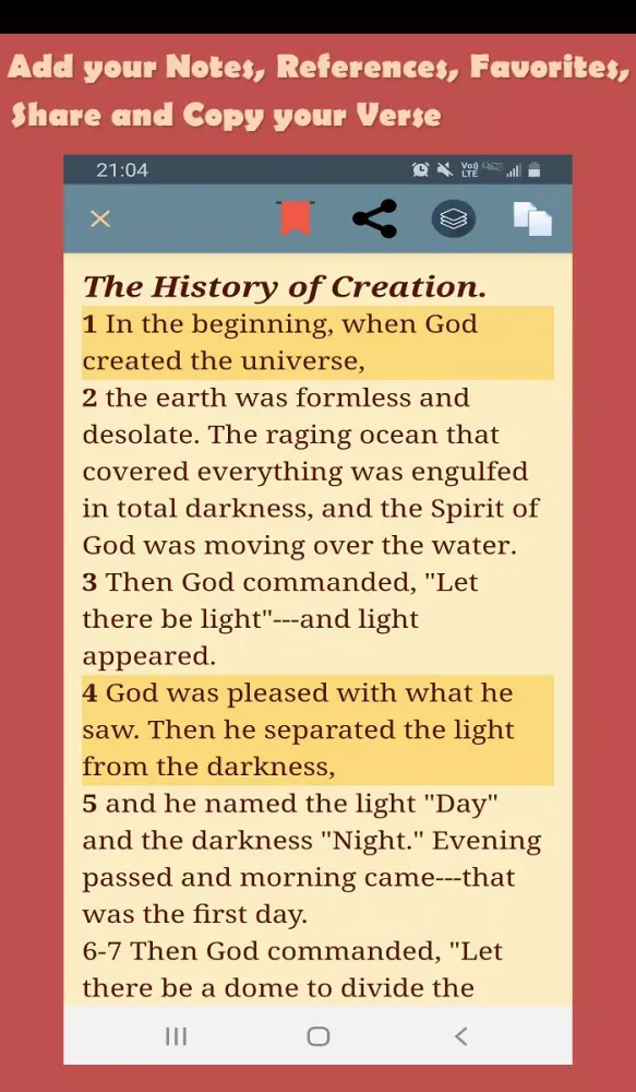 Good News Bible (GNB) Screenshots