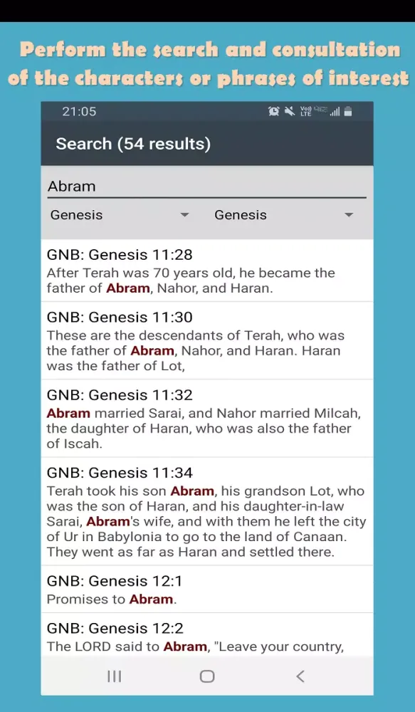 Good News Bible (GNB) Screenshots