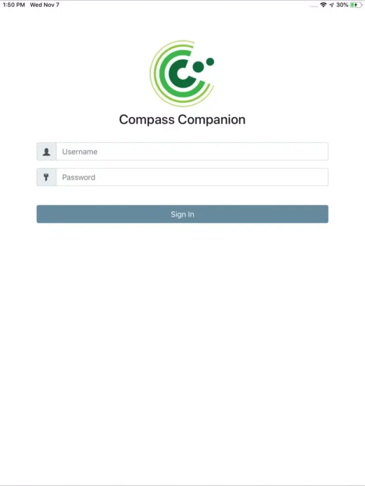 Compass Companion iPad 應用截圖
