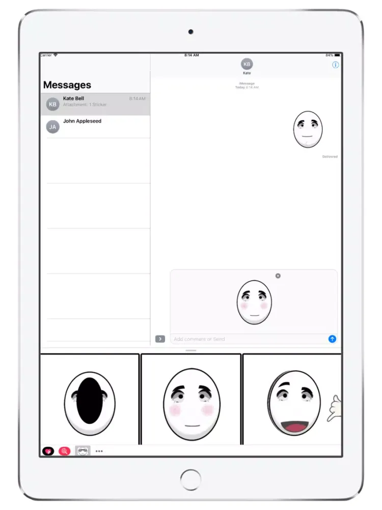 Capturas de pantalla de StickFace - Animated emoji iPad 