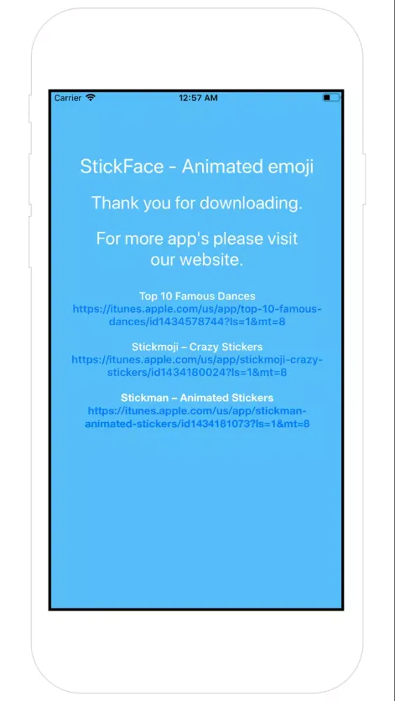 Capturas de pantalla de StickFace - Animated emoji
