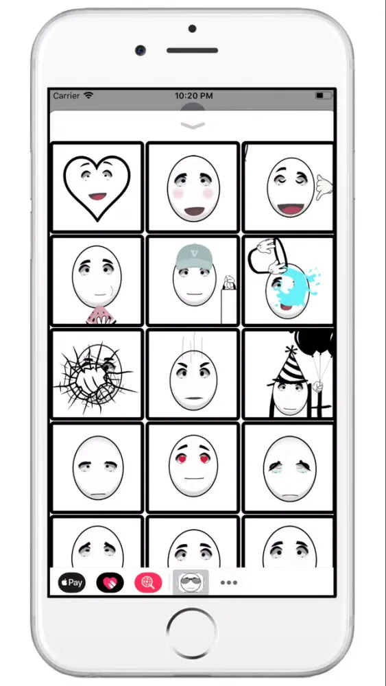 Capturas de pantalla de StickFace - Animated emoji