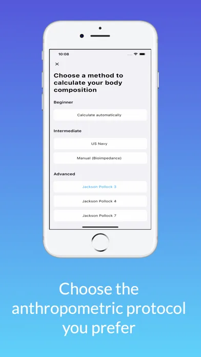 Screenshot di Body Measurements - StartFit