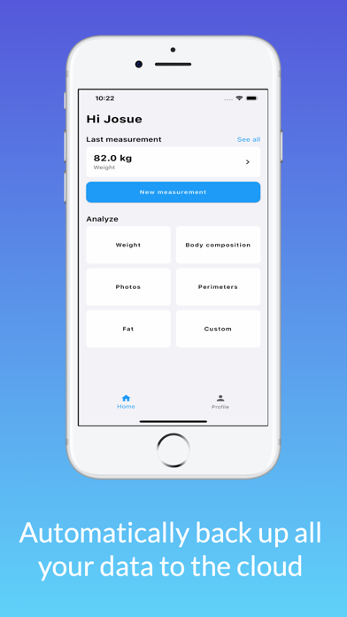 Body Measurements - StartFit Ekran Görüntüleri
