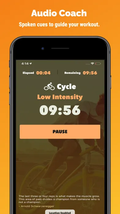 Start Cycling - Workouts Coach 스크린샷