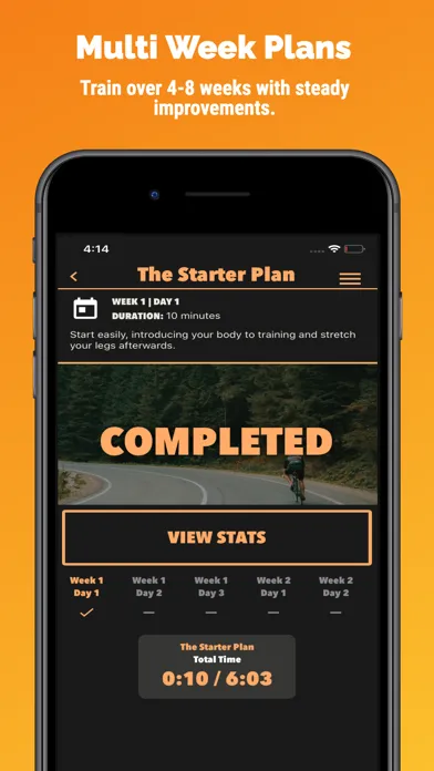 Start Cycling - Workouts Coach 스크린샷