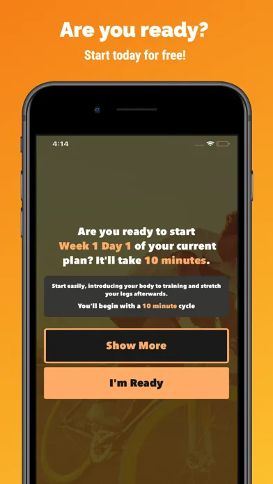 Start Cycling - Workouts Coach 스크린샷
