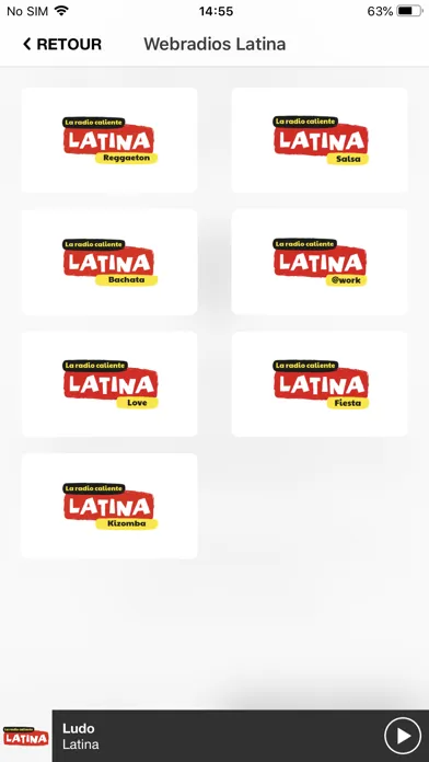 Capturas de tela do Latina