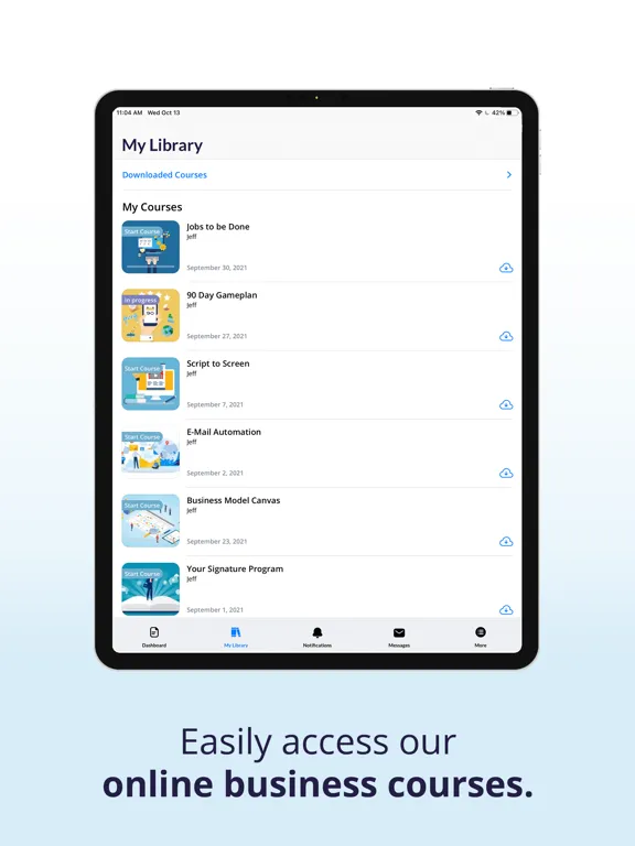 تصاویر Start Grow Manage iPad 