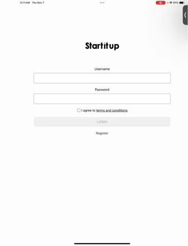 Startitup Global iPad  स्क्रीनशॉट
