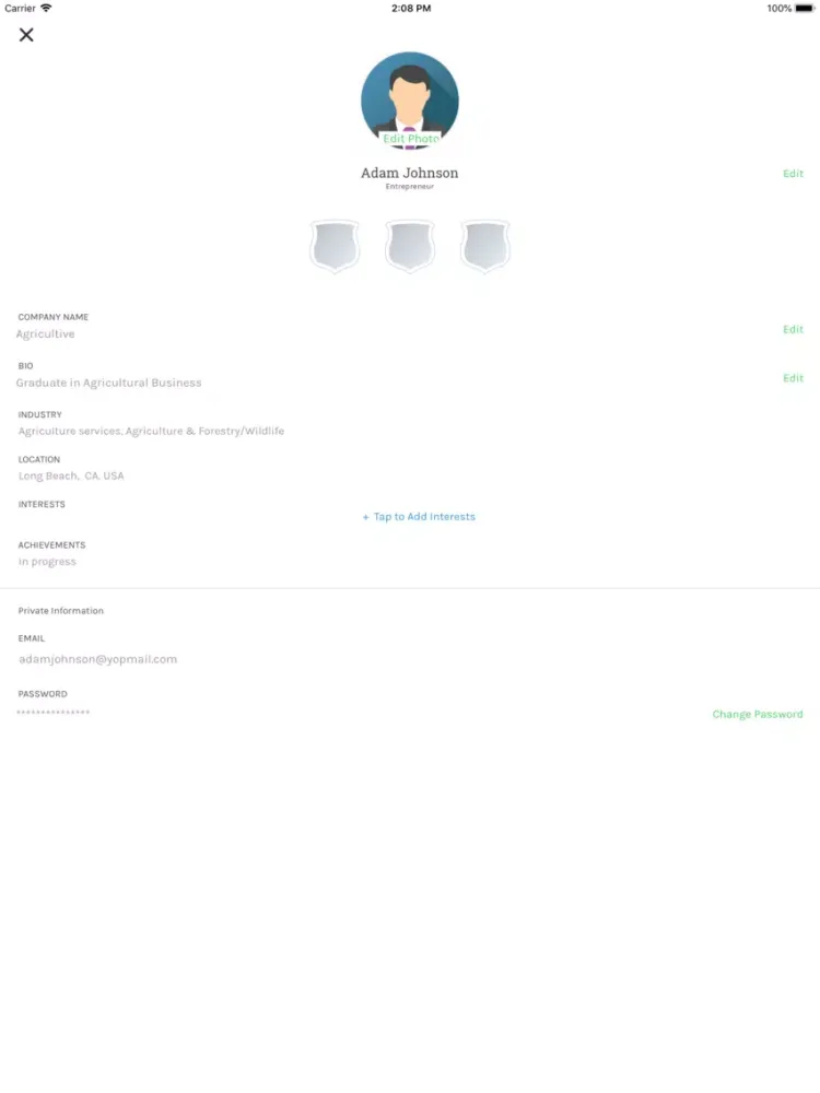 Screenshot di StartItUp iPad 