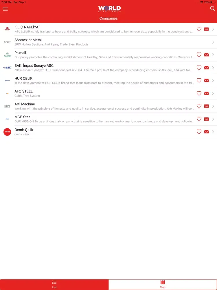 تصاویر World Steel Shop iPad 
