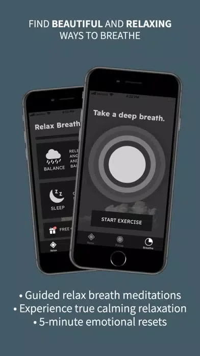 Capturas de pantalla de Relax Breath HSP ASMR