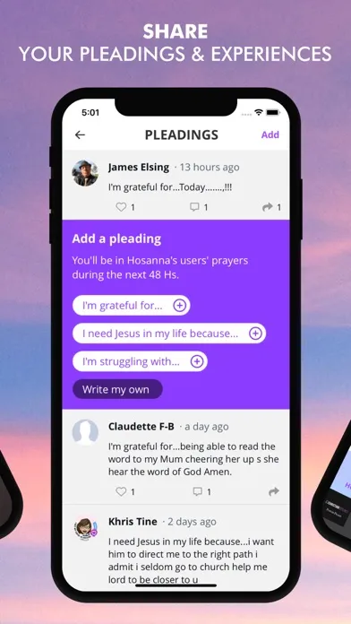 Hosanna - Daily Bible Reading应用截图